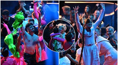 Pasibaigus „Eurovizijos“ pirmajam pusfinaliui .